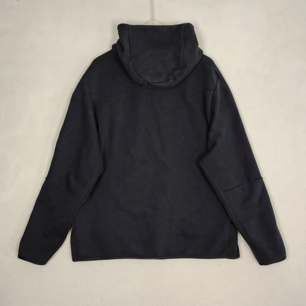 Nike Tech Fleece Full Zip Hoodie Black Mens XXL CU4489-010